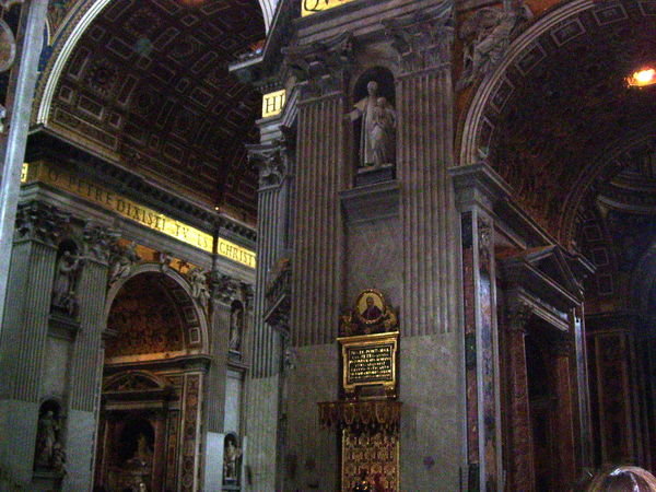 inside St. Peter's Church