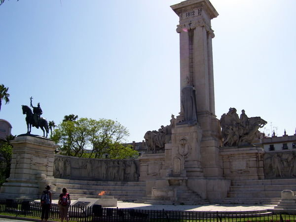 Cortes de Cadiz monument