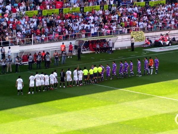 the starters for Sevilla vs. Valladolid