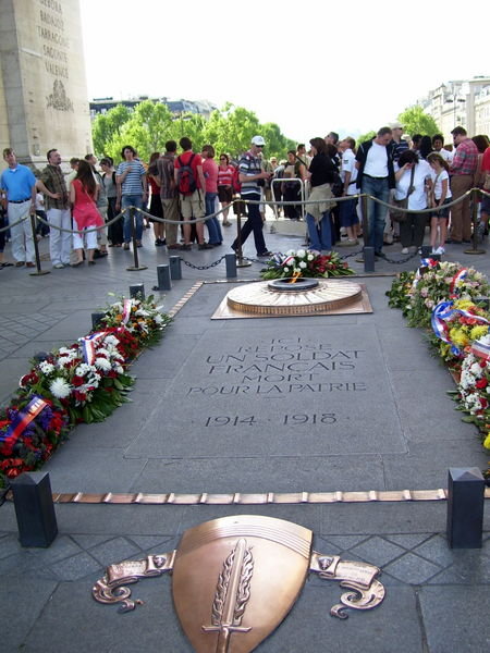 the tomb of the Unknown Soldier