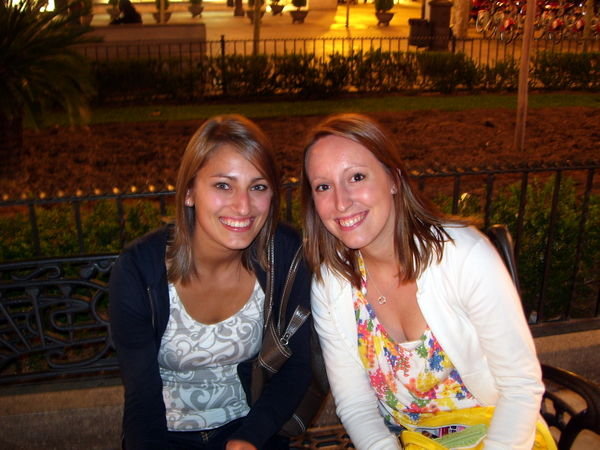 last picture in Sevilla: Katie and I  