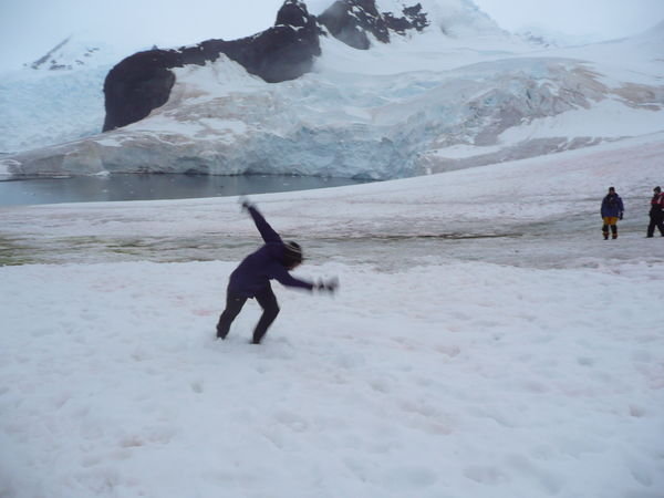 Swing dancing on Antarctica