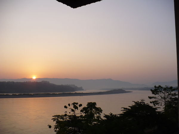 Sunrise over the Mekong