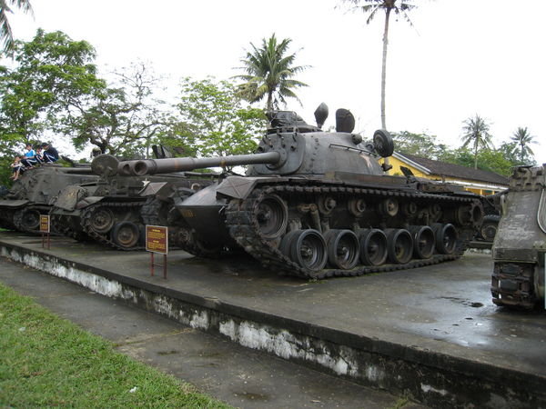 Tank captured in 1975