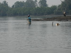Mekong river Vietnam Cai Be 