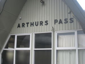 Arthur's pass station 