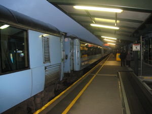 The train at Christchurch