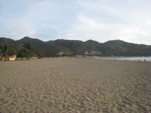 Puerto Lopez beach 