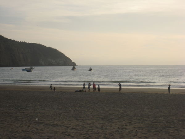 Puerto Lopez beach 