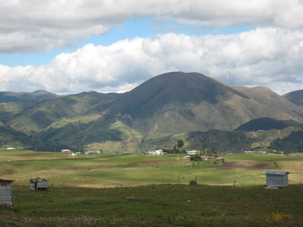 Scenary from Cuenca to Alausi