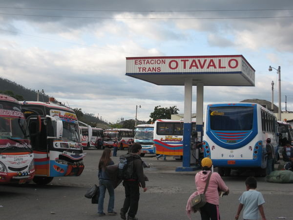 Otavalo bus station 