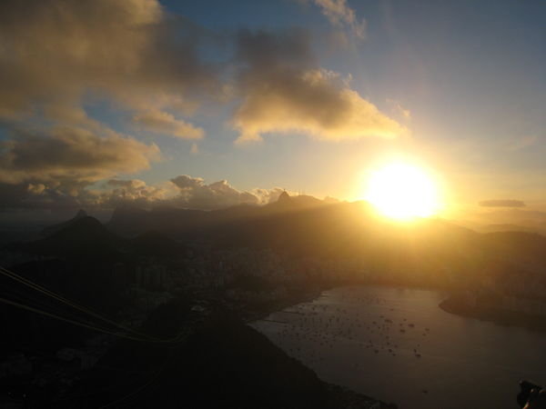 Sun set in Rio 