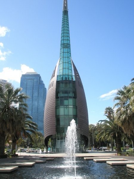 The famous Perth Bell Tower