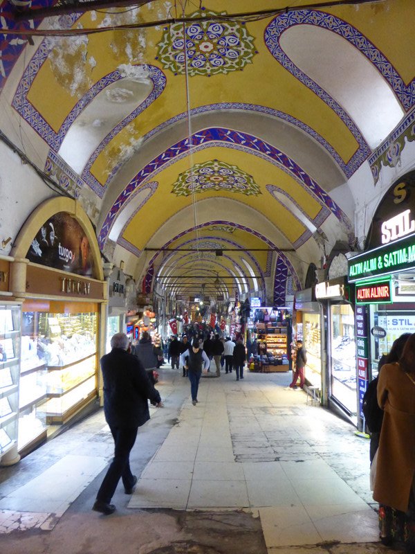 Inside the Grand Bazaar, Istanbul