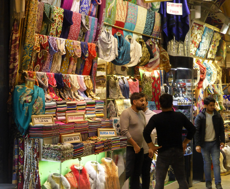 Inside the Grand Bazaar, Istanbul