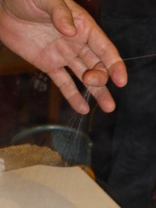Silk threads