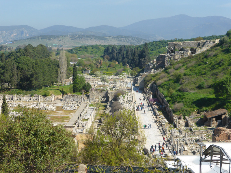 View over Ephesus