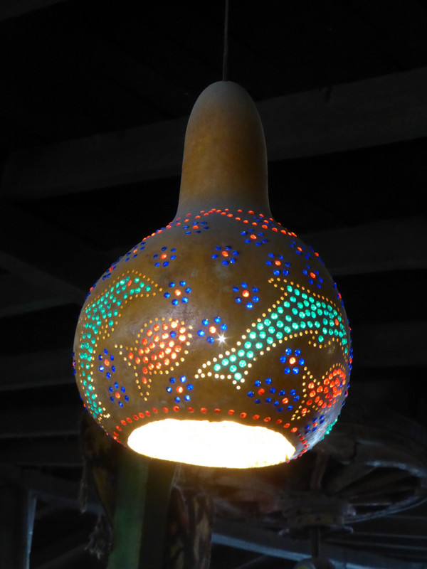 Pretty gourde lantern