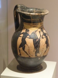 Urn on display at the Ephesus Museum, Selcuk