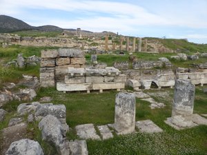 Roman ruins at Pamukkale