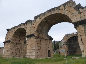 Roman ruins at Pamukkale