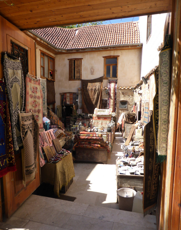 Courtyard, old town, Antalya
