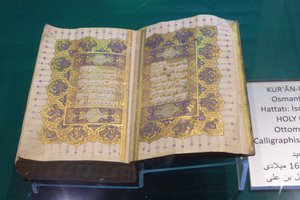 Religious books at Mevlana Tekkesi