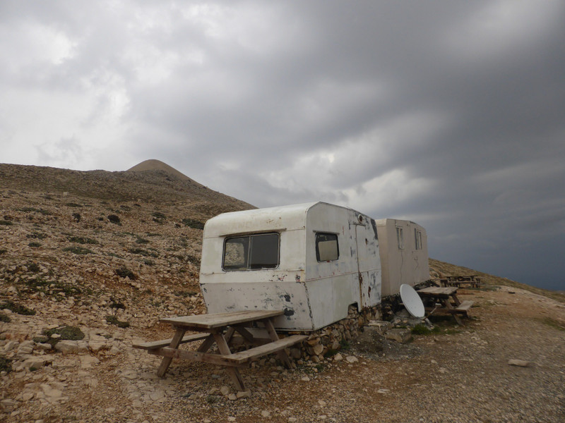 Old caravans on Mount Nemrut!
