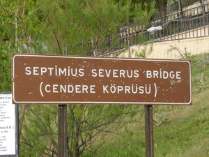 Visiting the Septimius Severus Bridge