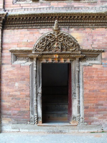 Doorway in House of Living Goddess