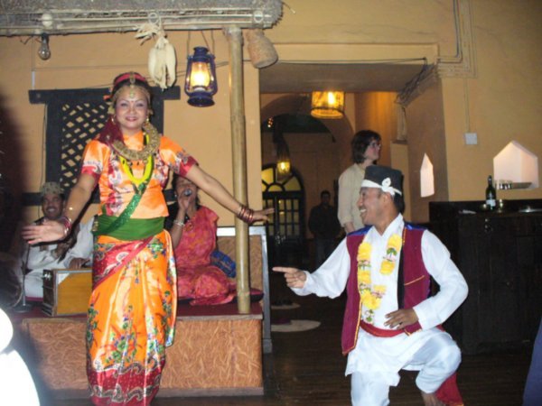 Nepalese dancers