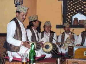 Folk musicians in Kathmandu