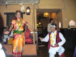 Nepalese dancers