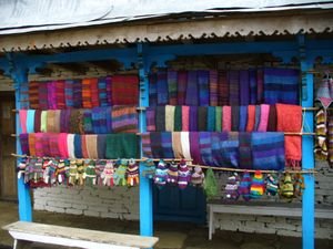 Colourful Nepalese knitwear for sale