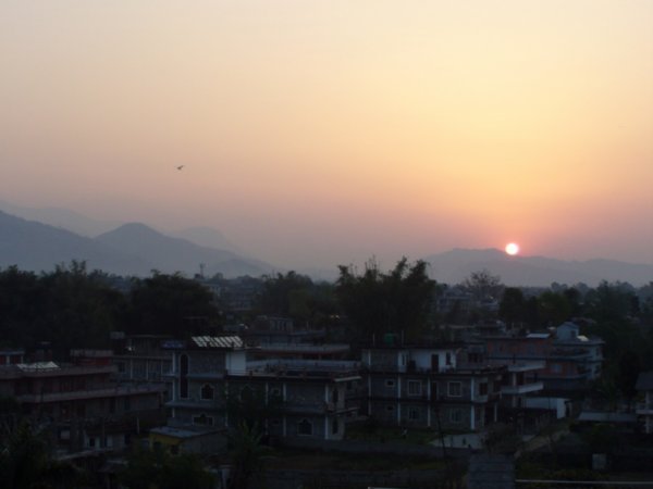 Sunrise at Pokhara