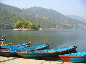 Boats at Pokhara