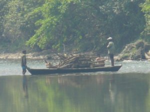 Boat at Chitwan