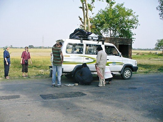 Tyre blow out