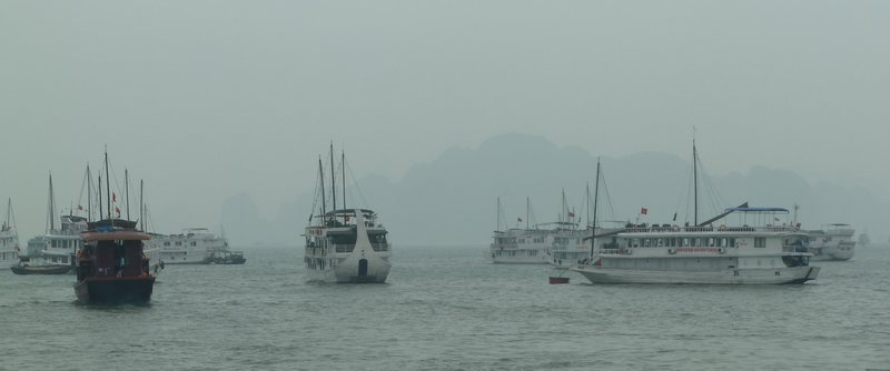 Halong Bay boats