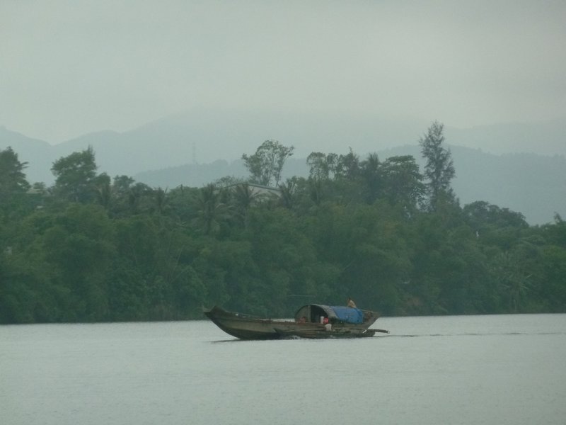 Boat on the Perfume River, Hue