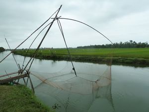 Fishing nets - up!