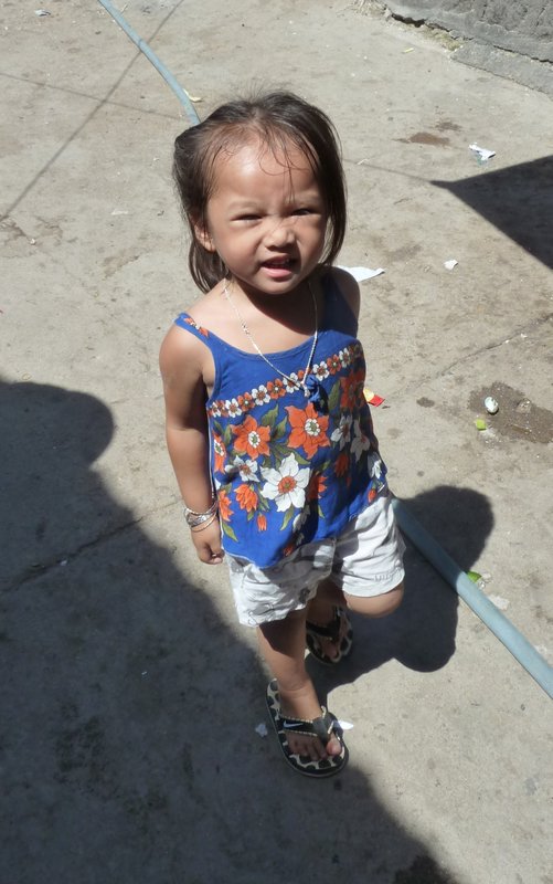 Cute little girl we met on our visit to the island near Nha Trang