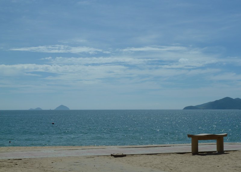Beautiful beach at Nha Trang