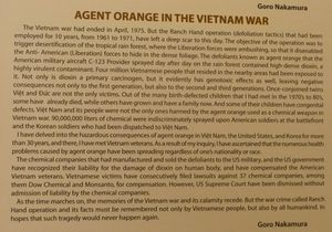 US war crimes: Explanation of agent orange