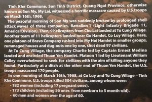 US war crimes: My Lai massacre