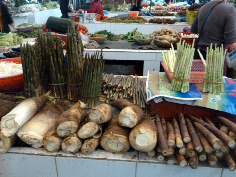Various bamboo shoots