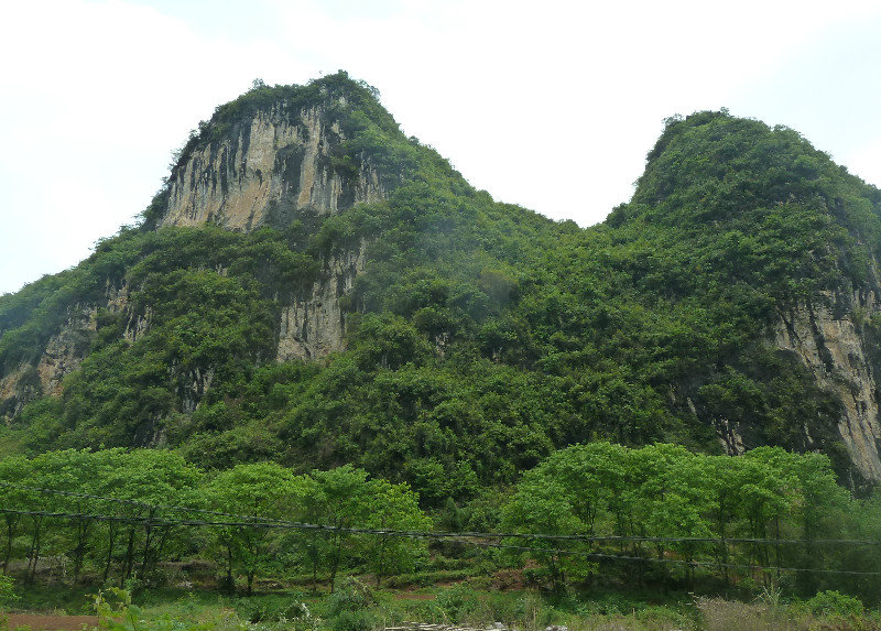 Mountains near Yangshuo
