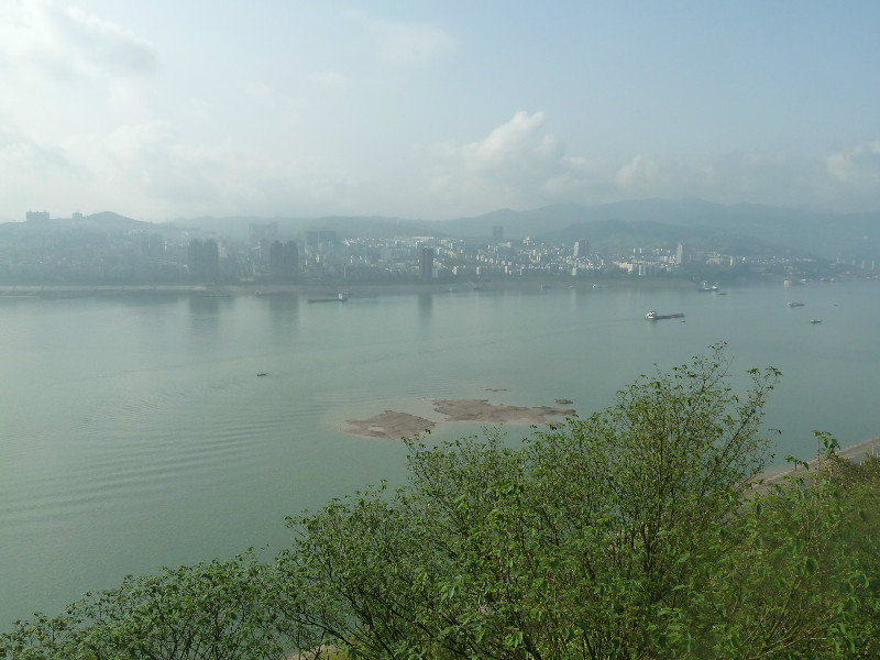 View of Fengdu resettlement city