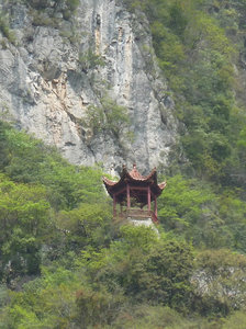 Little pagoda on the hillside, Wu Gorge