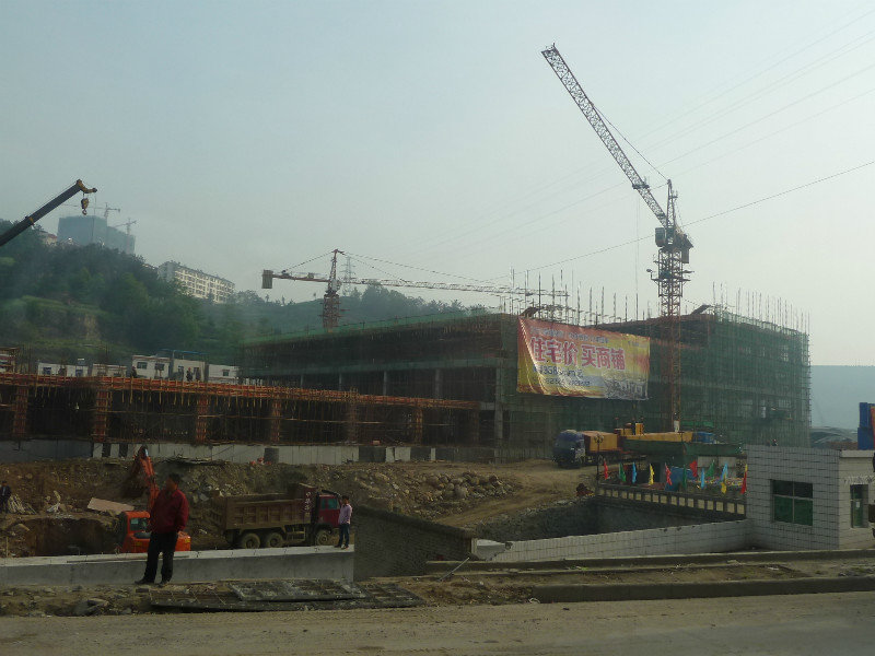 National bird of China - the construction crane!